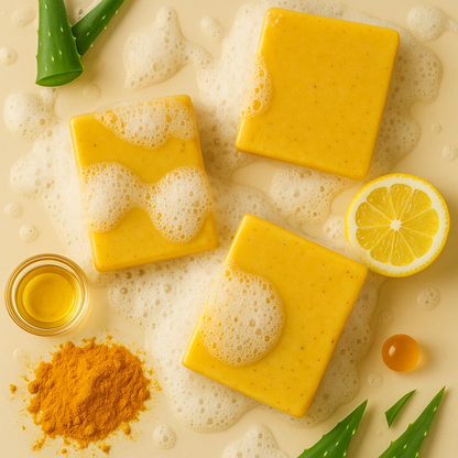 Turmeric Kojic Soap for Radiant Skin